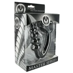 Master Series Plug et Ballstretcher The Tower 11 x 3.3cm